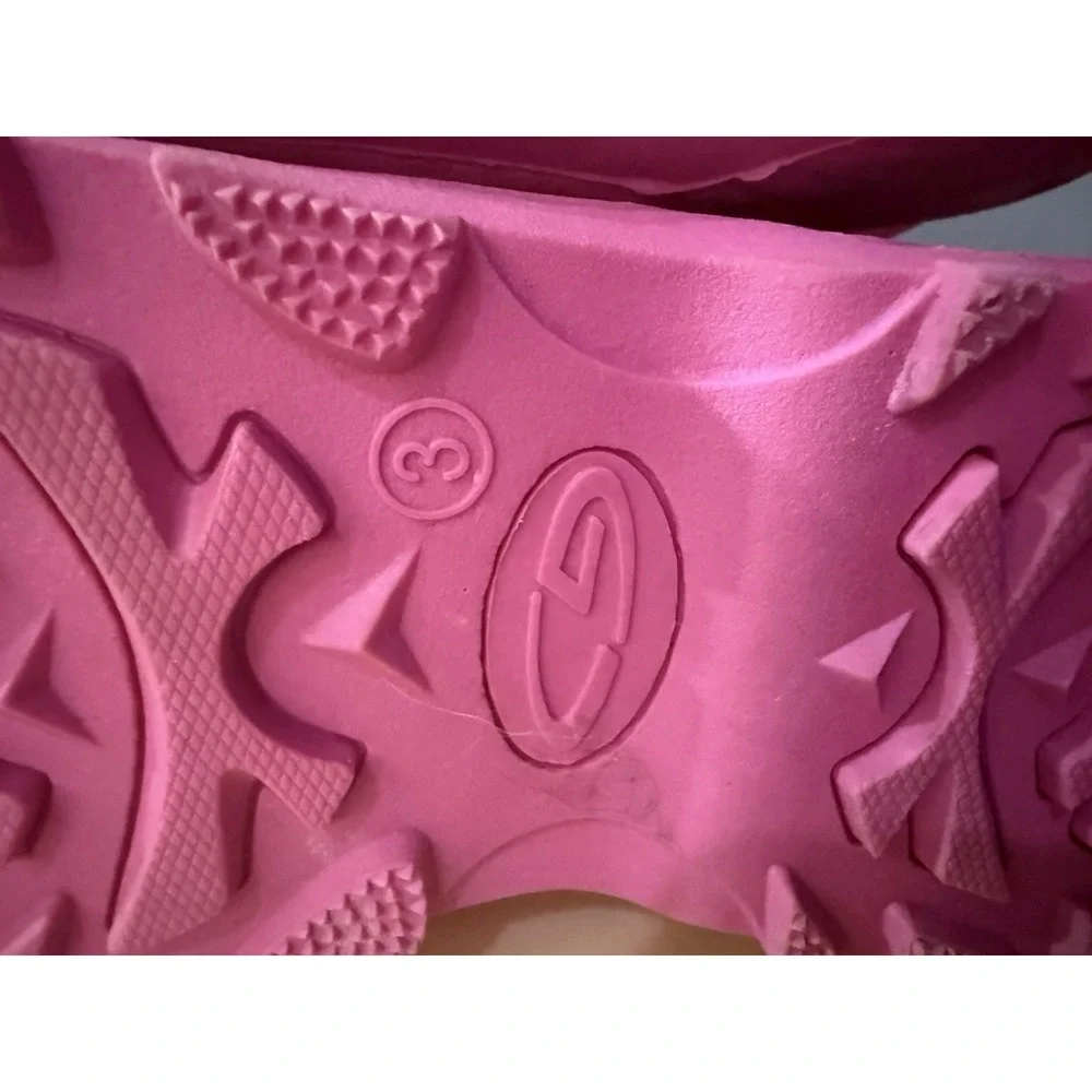C9 Champion Toddler Girl's Thermolite -SZ 3 Pink Faux Fur‎ Trim Winter Boots